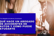 abogado de lesiones personales autos accidente