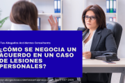 abogado de lesiones personales negociación acuerdo