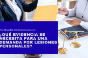 cómo presentar una demanda por lesiones personales