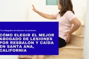 abogado lesiones resbalón y caída Santa Ana