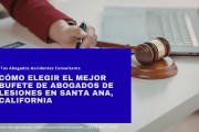 mejores bufetes de lesiones Santa Ana